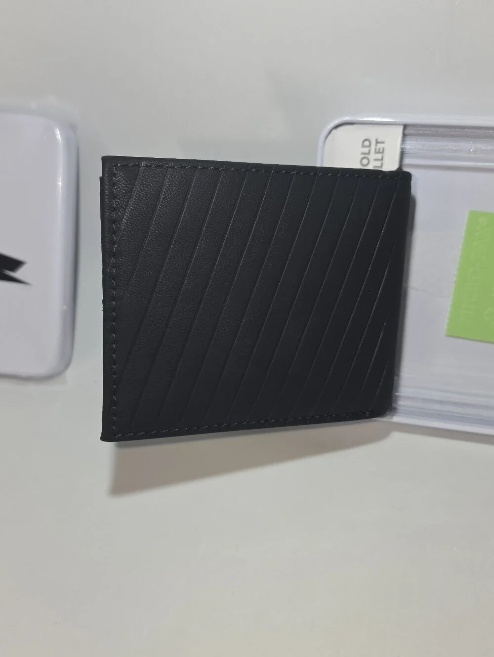 No Fear Black Bi-Fold Wallet
